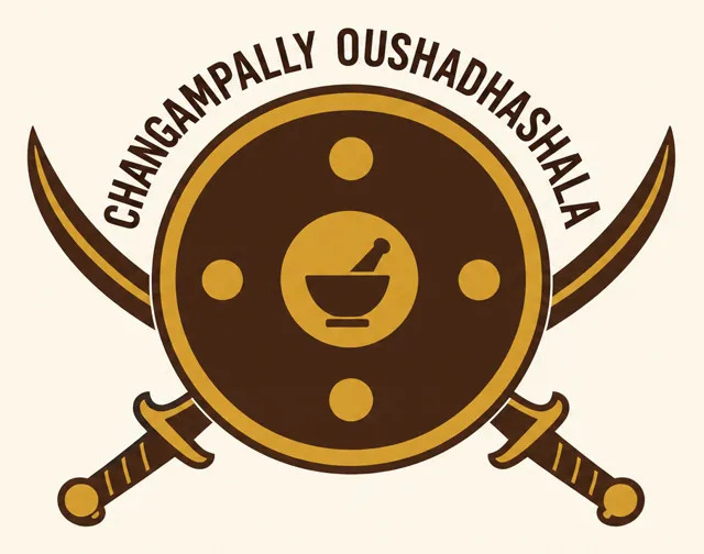 Changampalli Aushadhasala emblem